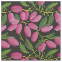 Lente bloemen op een zwarte achtergrond