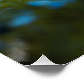 Lente bloemen op het veld perfect poster (Hoek)