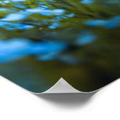 Lente bloemen op het veld poster (Hoek)