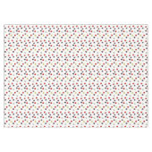 Lente bloemen op wit tafelkleed (Voorkant (Horizontaal))