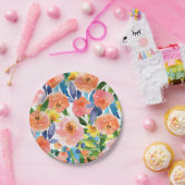 Lente Bloemen Party Borden Papieren Bordje (Feest)