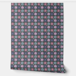 lente bloemen patroon behang