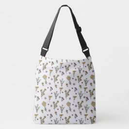 Lente Bloemen Patroon Crossbody Tas