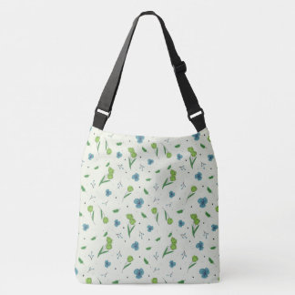 Lente Bloemen Patroon Crossbody Tas