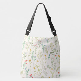 Lente Bloemen Patroon Crossbody Tas