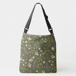 Lente Bloemen Patroon Crossbody Tas