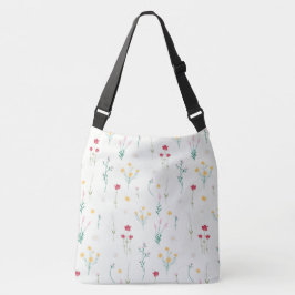 Lente Bloemen Patroon Crossbody Tas