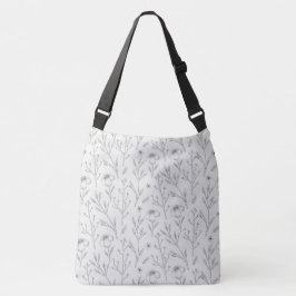Lente Bloemen Patroon Crossbody Tas