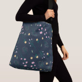Lente Bloemen Patroon Crossbody Tas (Dichtbij)