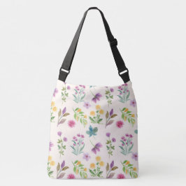 Lente Bloemen Patroon Crossbody Tas