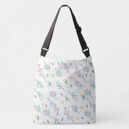 Lente Bloemen Patroon Crossbody Tas