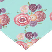 Lente Bloemen Patroon Tafelloper (Hoek)