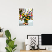 Lente Bloemen Poster (Thuiskantoor)