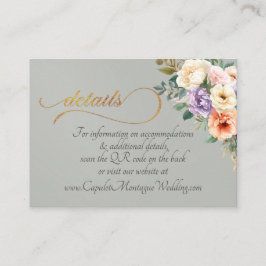 Lente Bloemen, QR Code - Salie Informatiekaartje