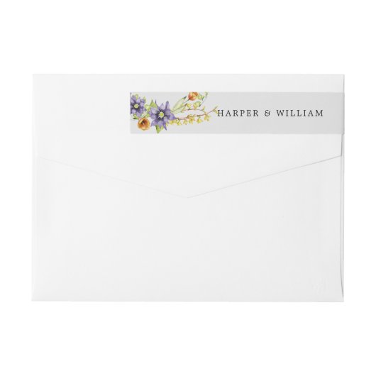 lente bloemen retouradres omwikkellabel (Achterkant)