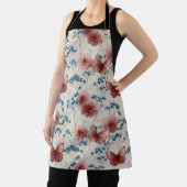 Lente Bloemen & Roze Vlinders Oud Model Schort (Insitu)