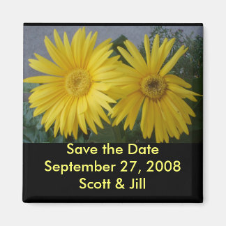 Lente Bloemen "Save the Date" Magneet
