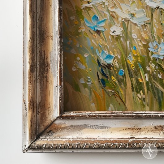  Lente Bloemen Schilderen Wildflower Field Poster