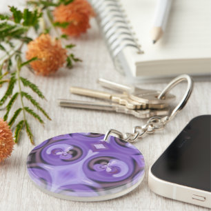 Lente Bloemen Sleutelhanger