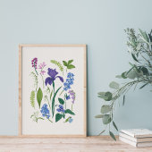 Lente Bloemen  Stijl Poster