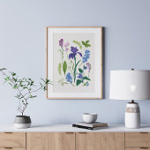Lente Bloemen  Stijl Poster