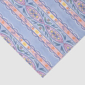 Lente Bloemen Streep Tissuepapier (Detail)