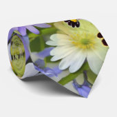 lente bloemen strik stropdas (Opgerold)