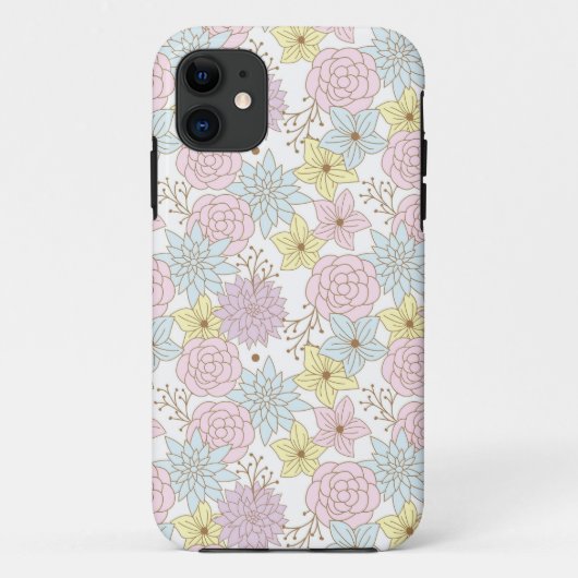 lente bloemen telefoonhoes Case-Mate iPhone case (Achterkant)