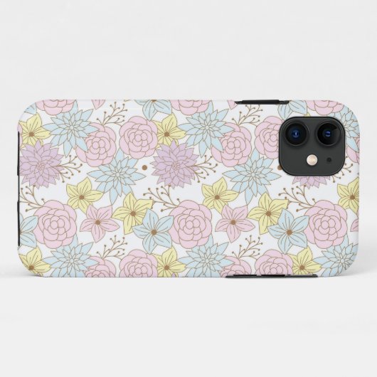 lente bloemen telefoonhoes Case-Mate iPhone case (Achterkant (horizontaal))