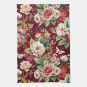 Lente Bloemen Theedoek (Verticaal)