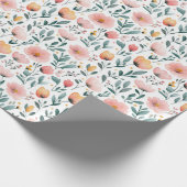 Lente Bloemen Tuin Cadeaupapier (Hoek)