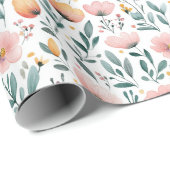 Lente Bloemen Tuin Cadeaupapier (Rol Hoek)
