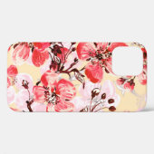 Lente bloemen U patroon Case-Mate iPhone Case (Achterkant (horizontaal))