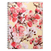 Lente bloemen U patroon Notitieboek (Voorkant)