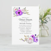 Lente Bloemen Virtuele Shower Kaart (Staand voorkant)