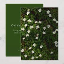 Lente bloemen voor Earth Day kaart