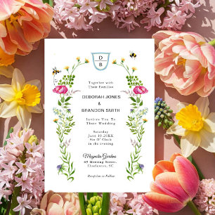 Lente bloemen Weddenschap Aankondiging