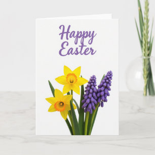 Lente Bloemen Wenskaart Kaart