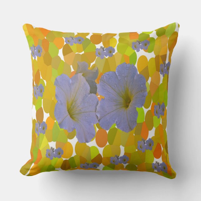 Lente Bloemen Worp Kussens (Voorkant)