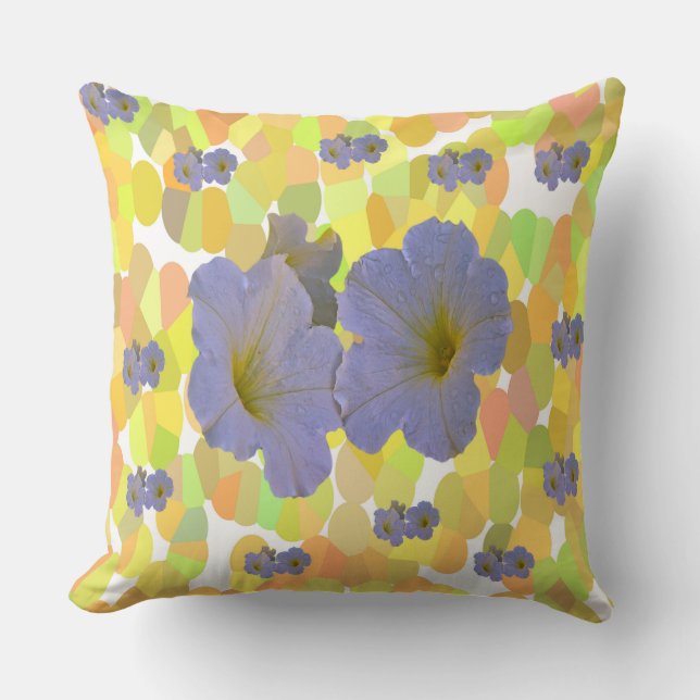 Lente Bloemen Worp Kussens (Voorkant)