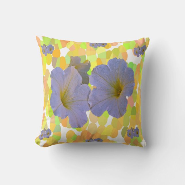 Lente Bloemen Worp Kussens (Voorkant)
