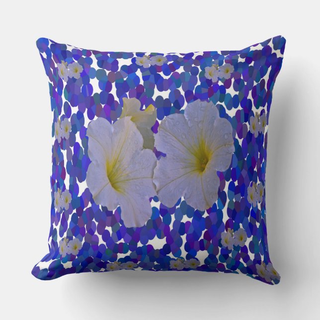 Lente Bloemen Worp Kussens (Voorkant)