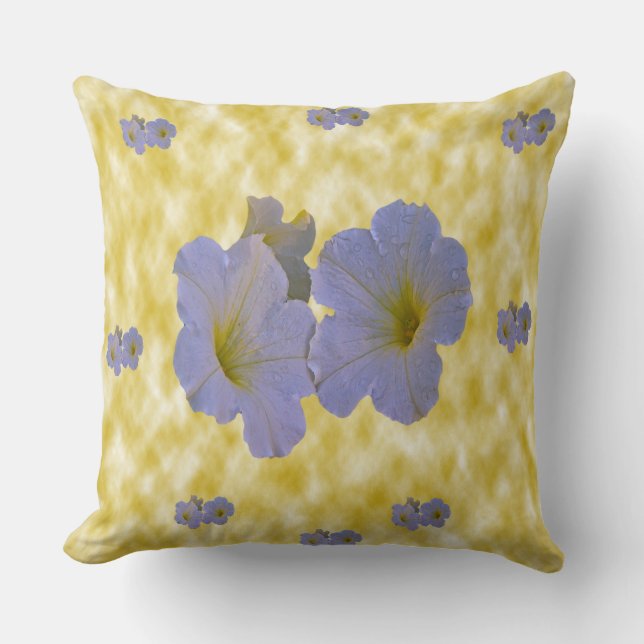 Lente Bloemen Worp Kussens (Voorkant)
