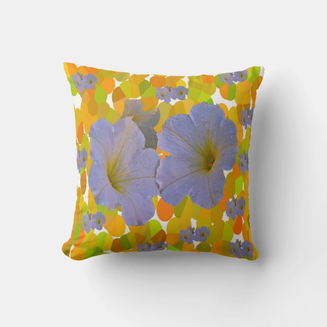 Lente Bloemen Worp Kussens. Kussen (Voorkant)