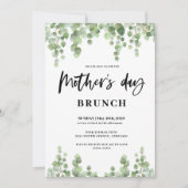 Lente bloemenbrunch Moederdag Kaart (Voorkant)