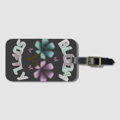 Lente Bloemendesign Pastel Cottagecore Bagagelabel (Voorkant (horizontaal))