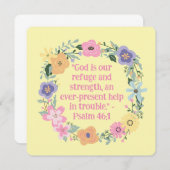  lente bloemenkrans religieus leeg (Voorkant / Achterkant)