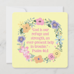 lente bloemenkrans religieus leeg