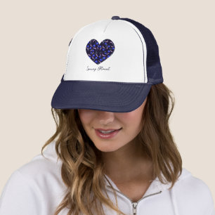 Lente Bloemenpatroon Collectie Trucker Pet