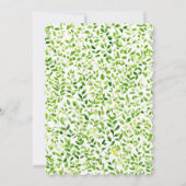 Lente Bloementuin Vlinders Kaart (Achterkant)